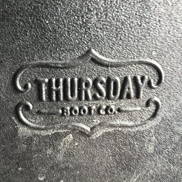 Thursday Boot Co Suede Duchess Chelsea Boots Size 9 in Cognac - Picture 12 of 13